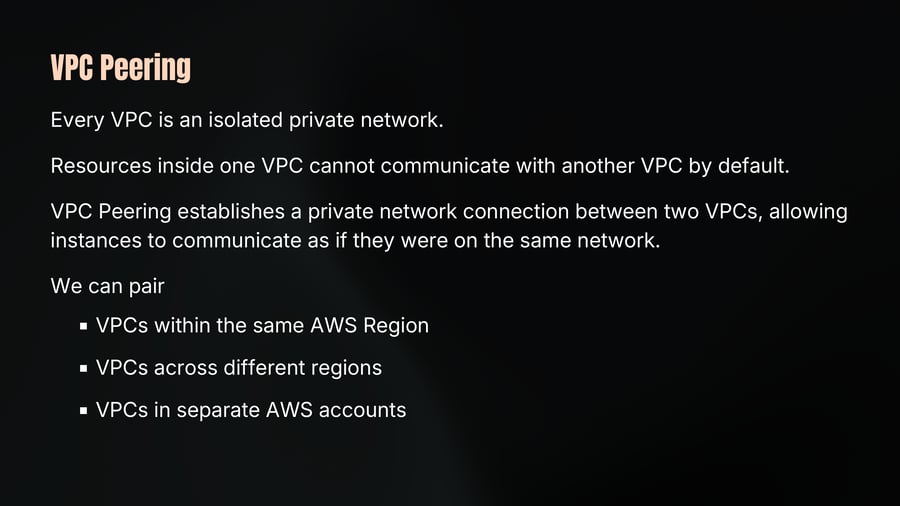 VPC Peering