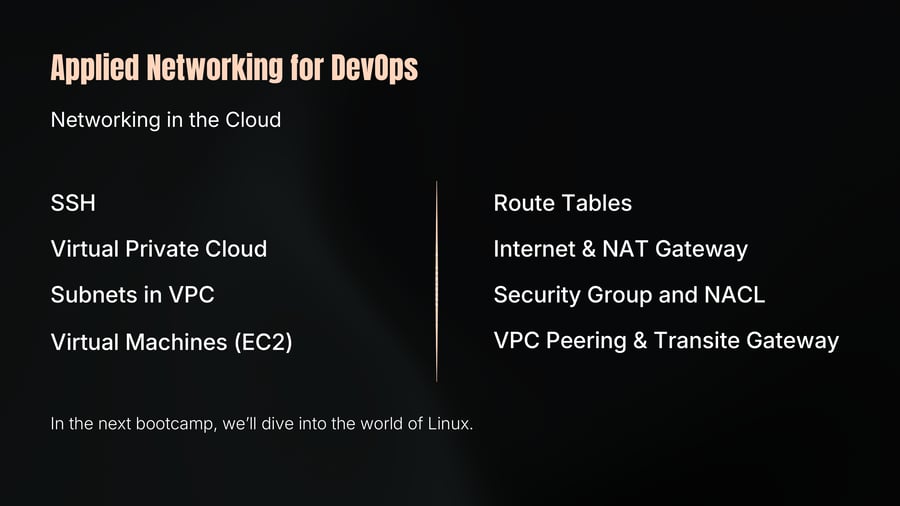 Applied Networking for DevOps