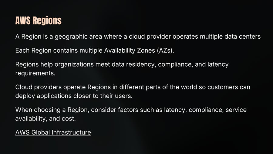 AWS Regions