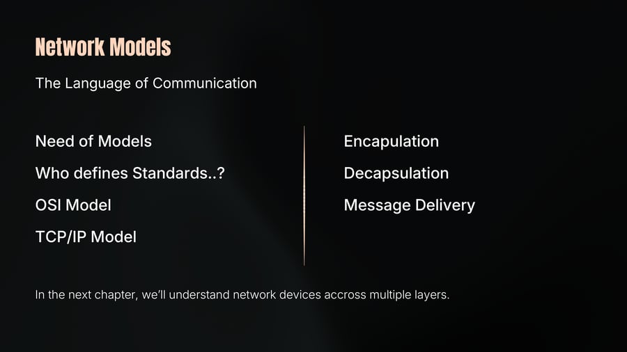 Network Models