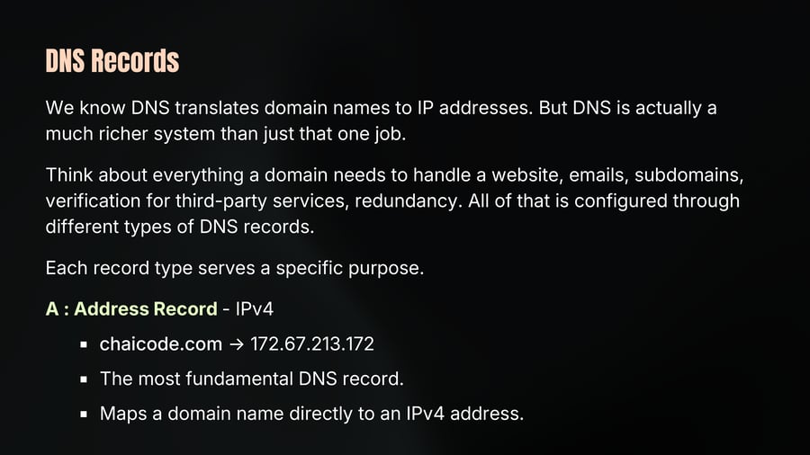 DNS Records