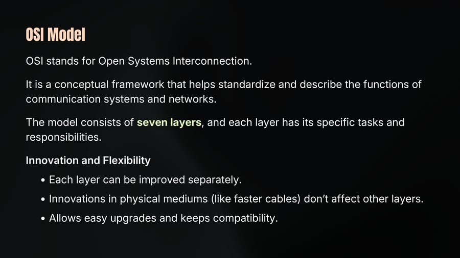 OSI Model