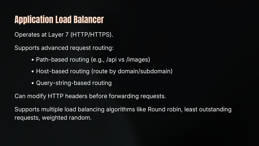 Application Load Balancer