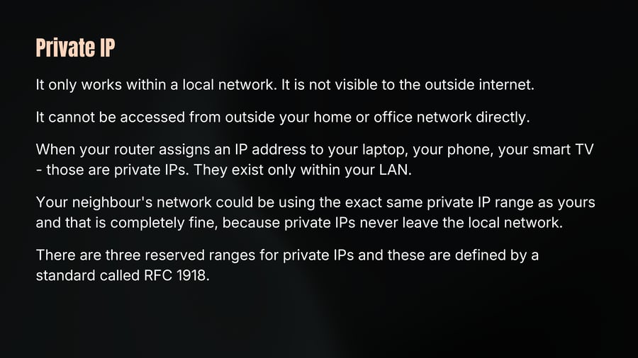 Private IP